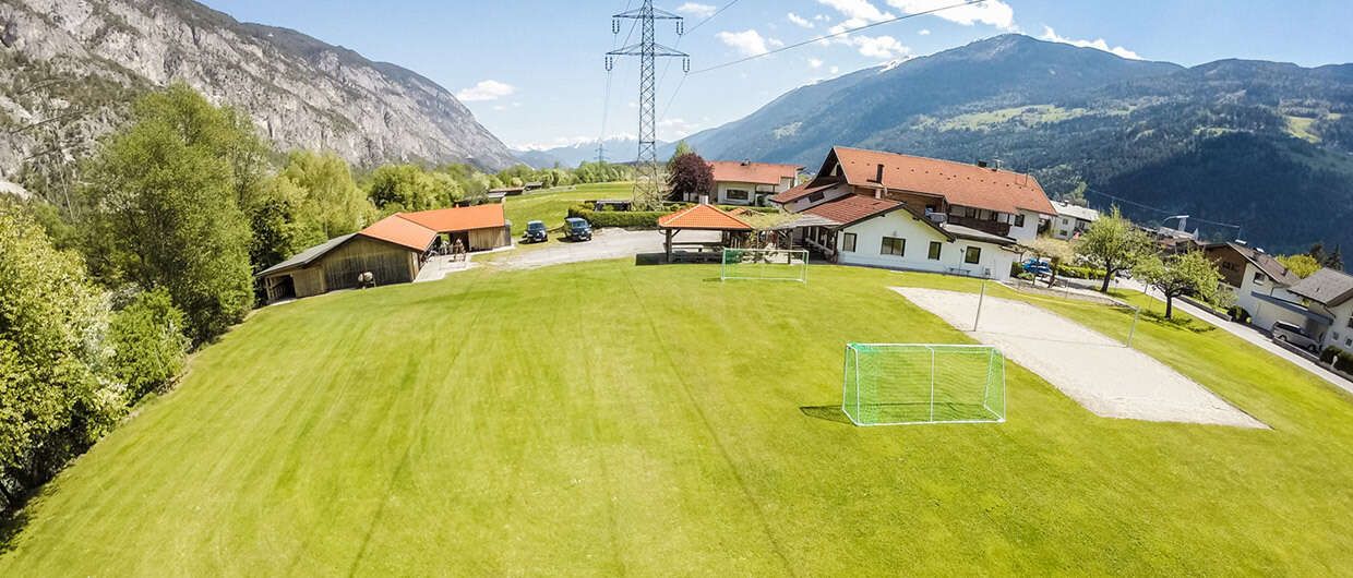 Grounds of Outdoor Refugio in Haiming, Tyrol