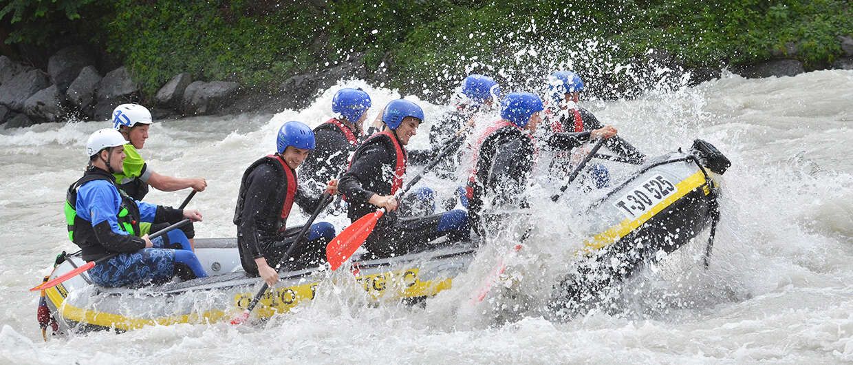 Rafting in Österreich – in Tirol auf dem Inn