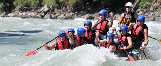 Rafting in the Imst Gorge with Outdoor Refugio