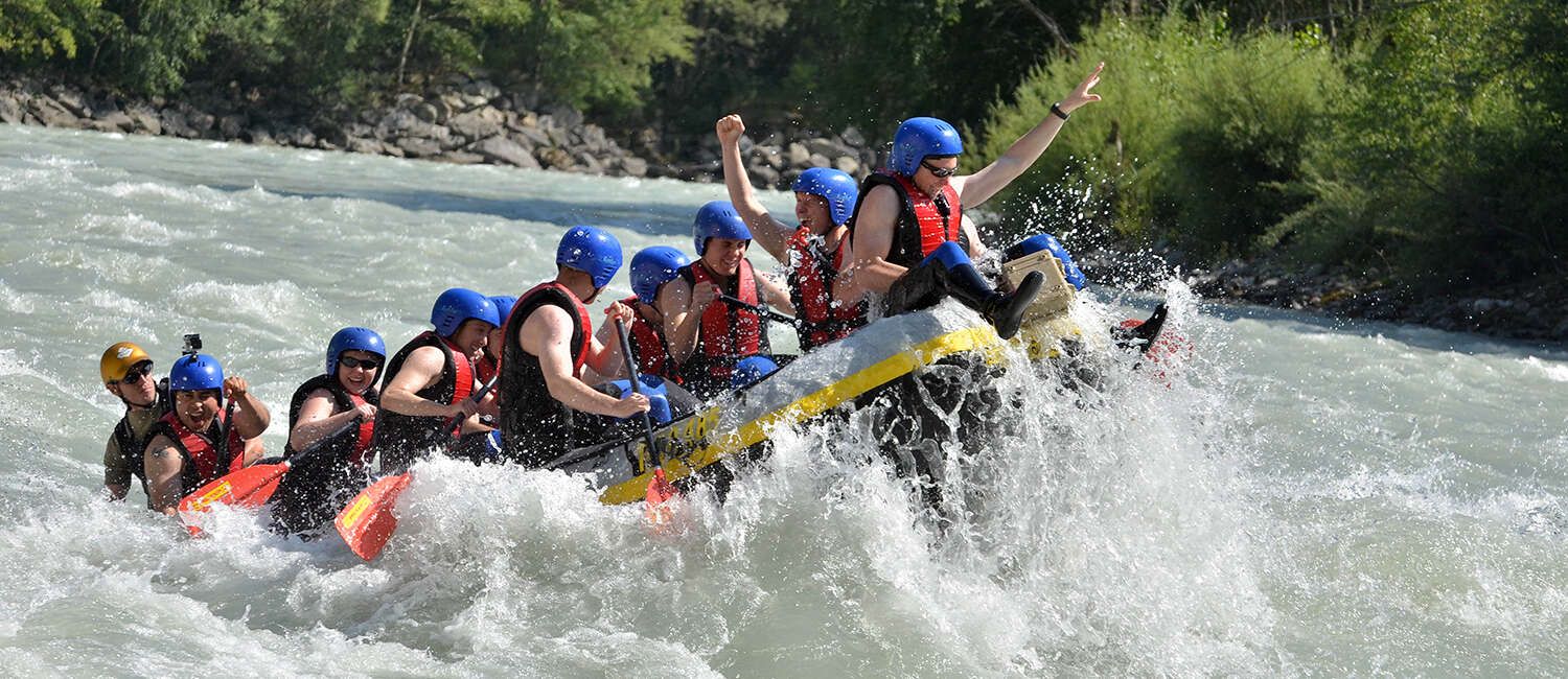 Rafting with Outdoor Refugio in Haiming in the Ötztal