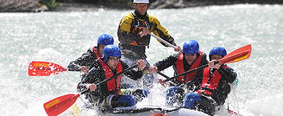 Mini-Rafting mit Outdoor Refugio im Ötztal