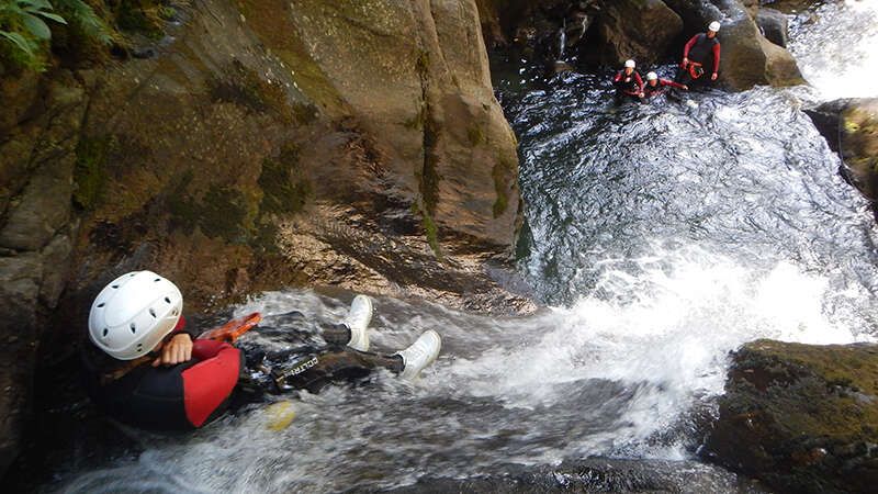 Canyoning am Beginn des Ötztals mit Outdoor Refugio
