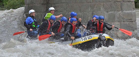 Rafting im Ötztal Tirol